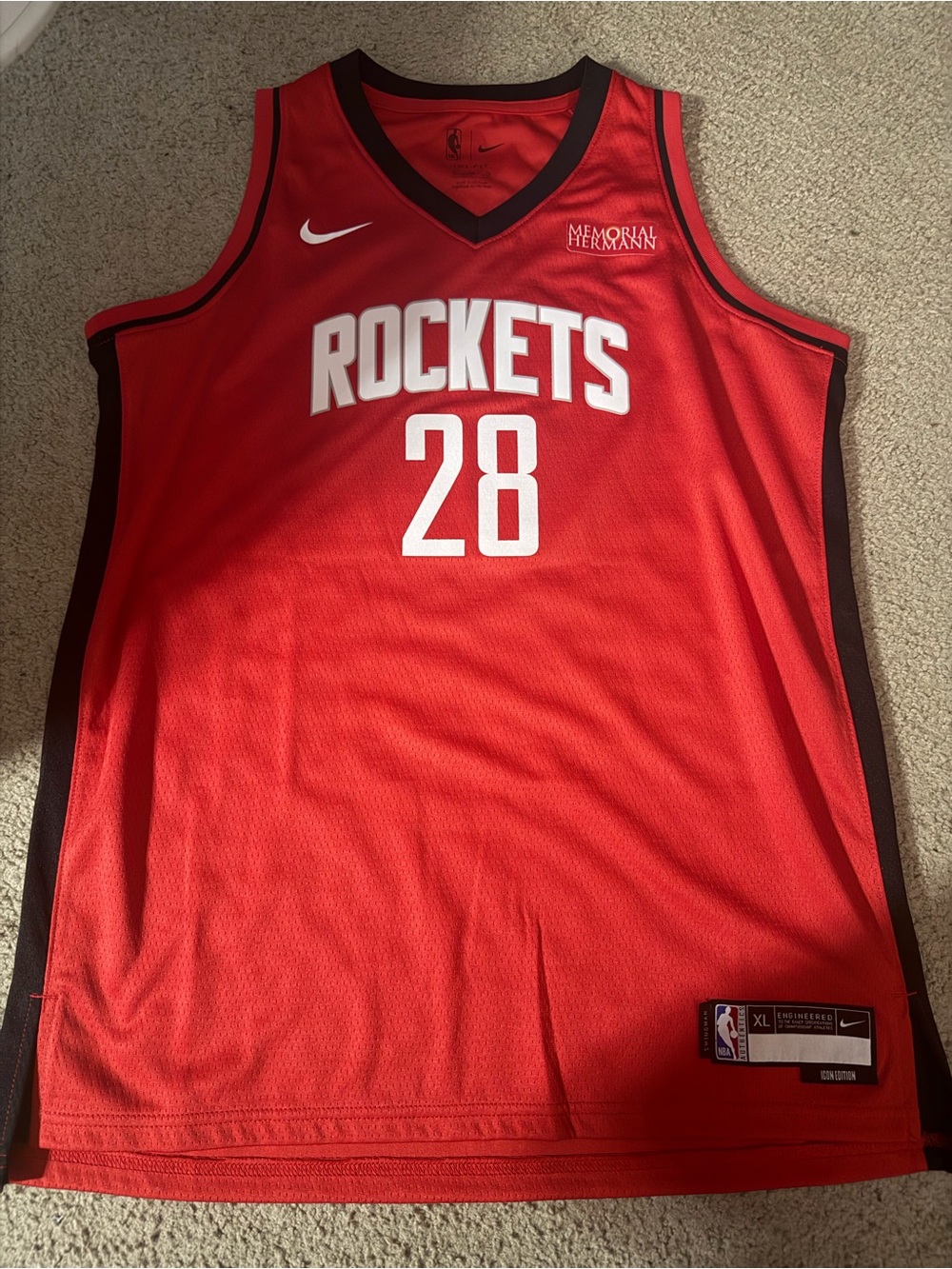 Nike Swingman Alperen Sengun Houston Rockets NBA Jersey #28 (Youth XL)